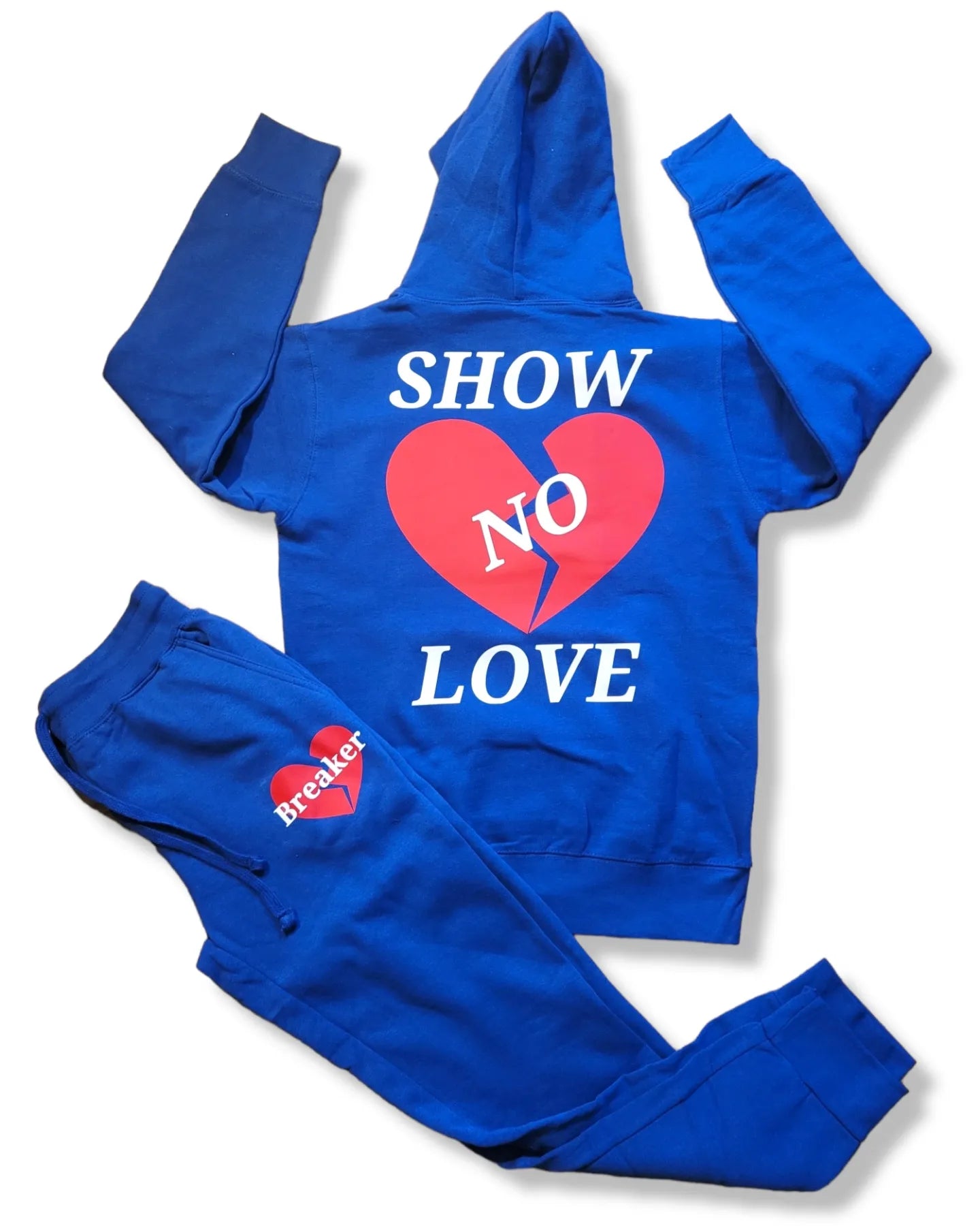 Royal Heart Breaker Sweat Suit