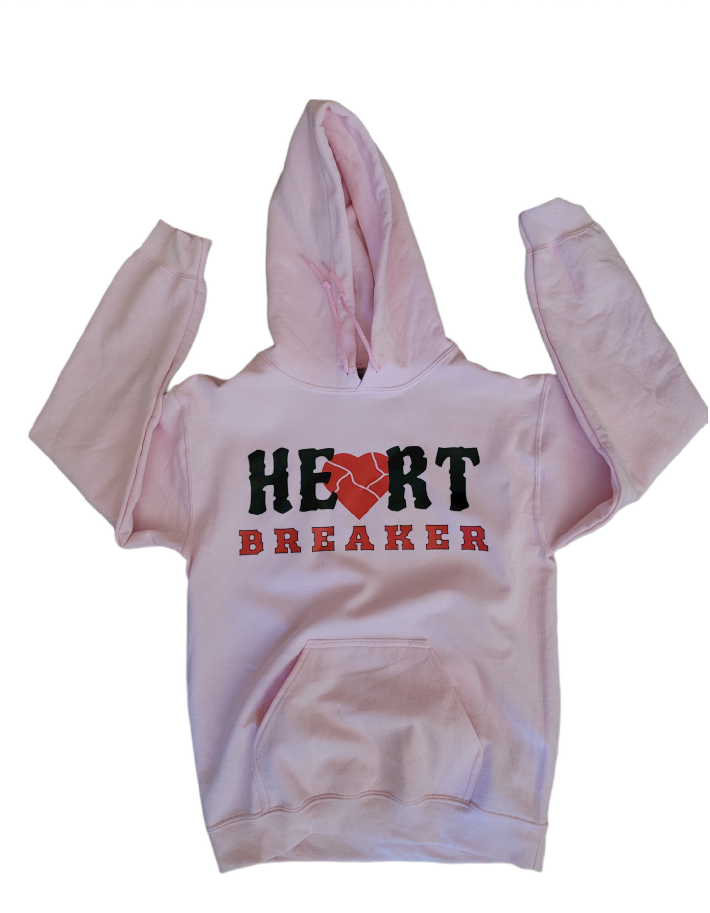 Powder Pink Heart Breaker Hoodie
