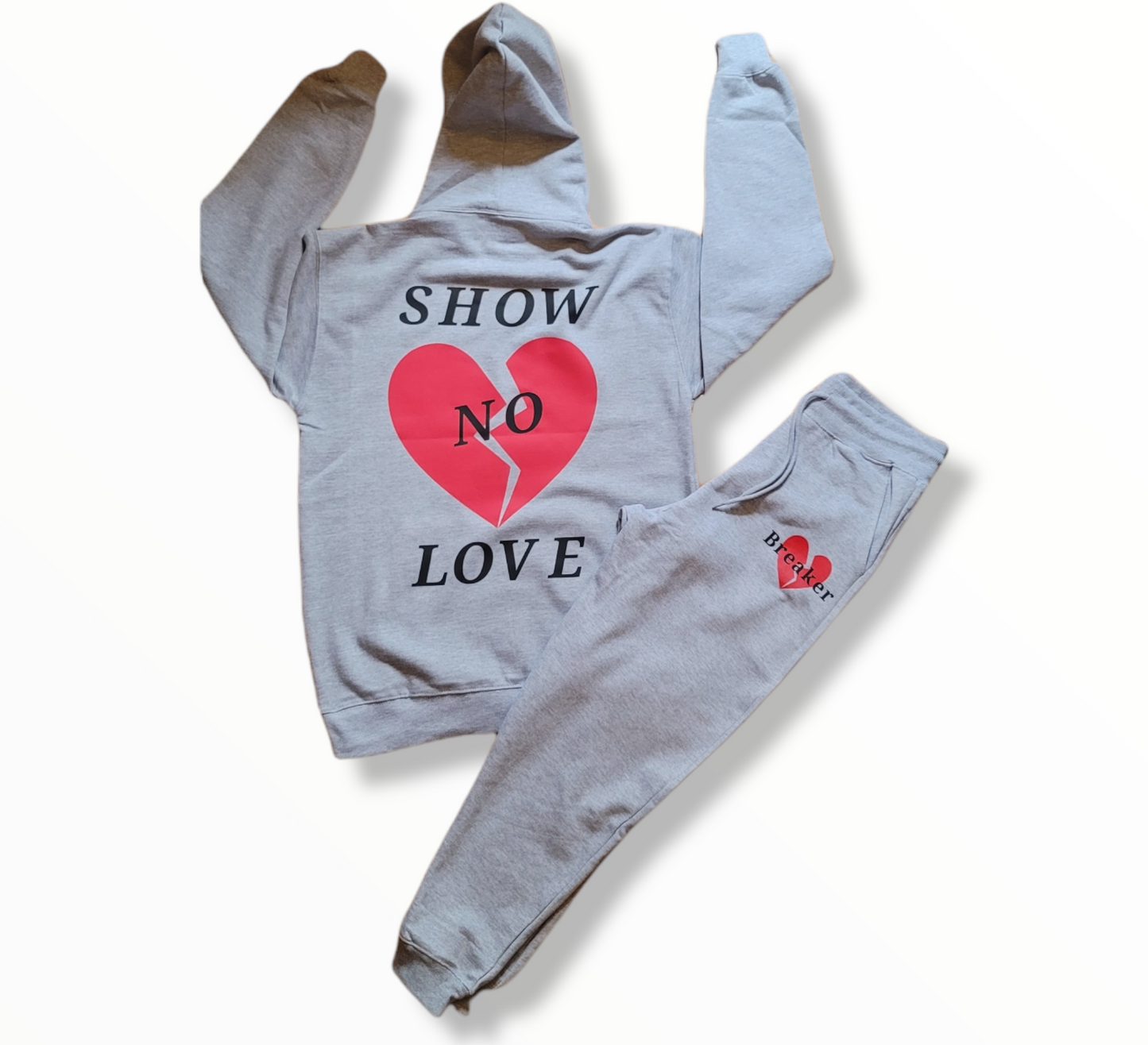 Red Heart Breaker Sweat Suit