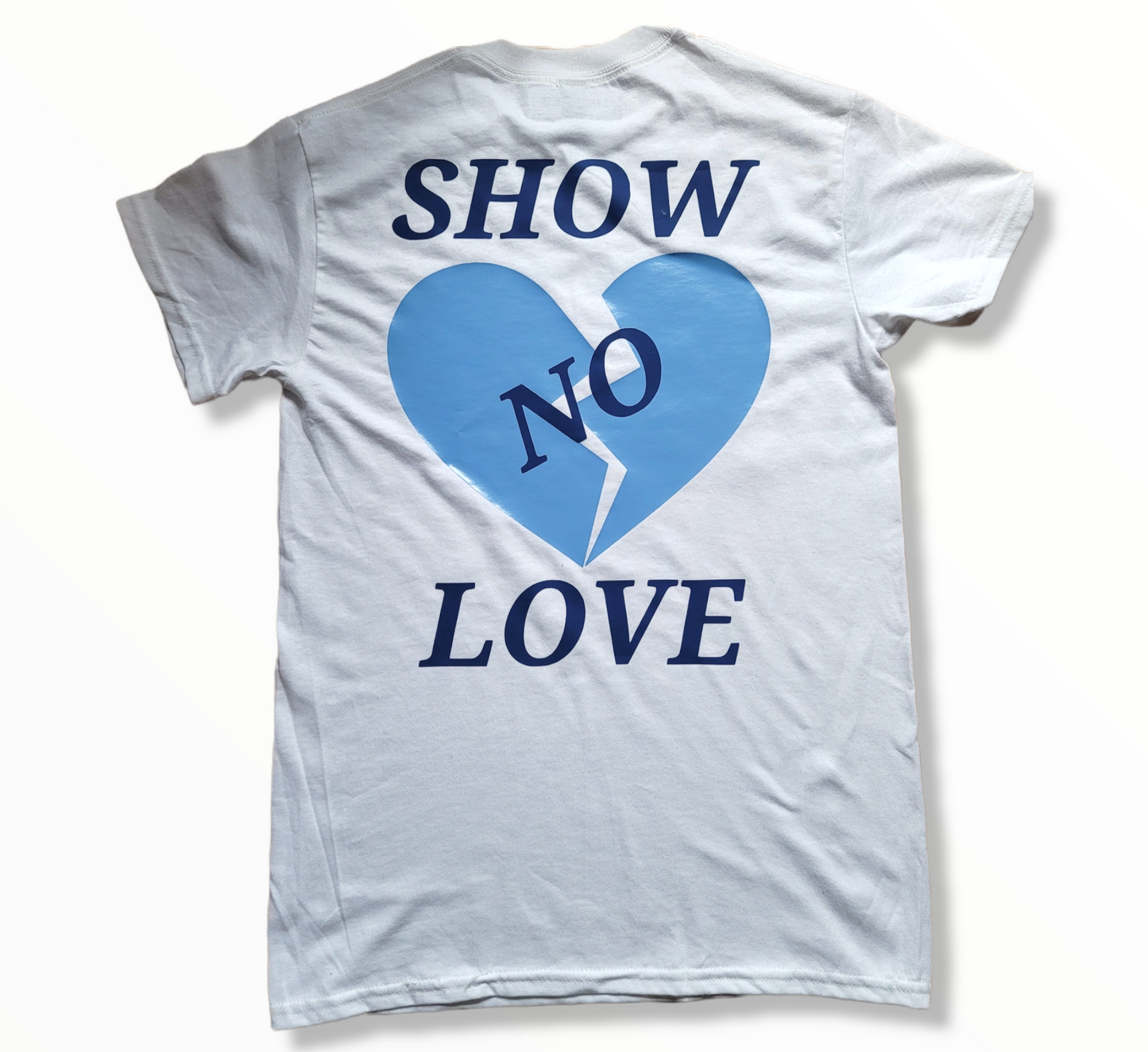 Light & Navy Blue Heart Breaker