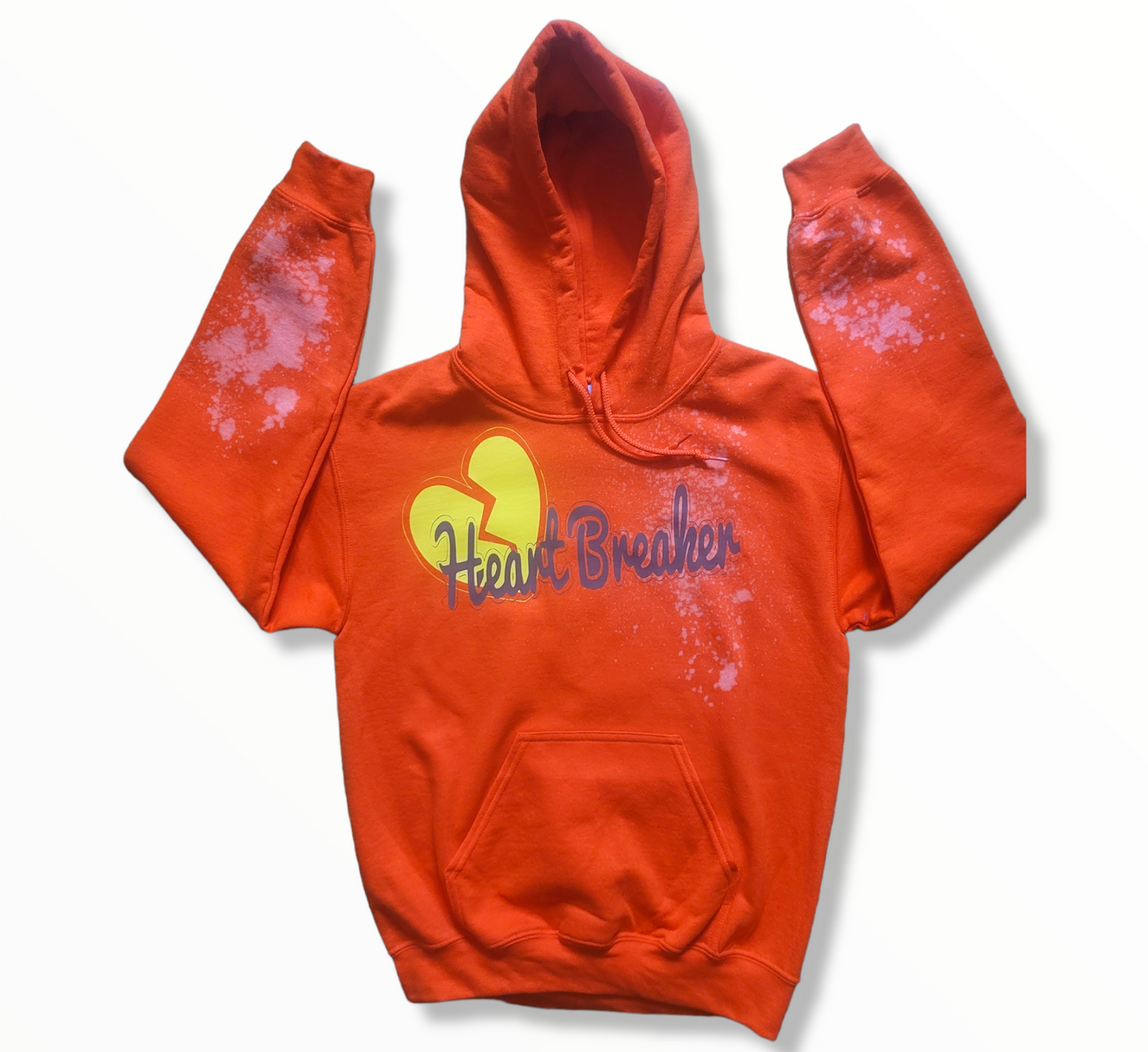 Orange & Brown Heart Breaker