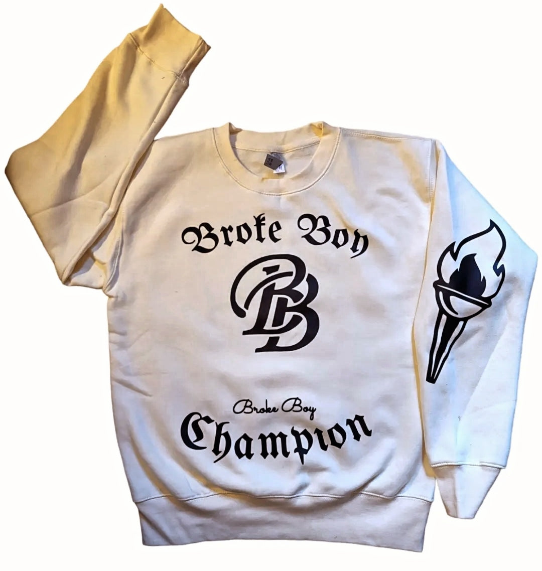 Cream Broke Boy Champion