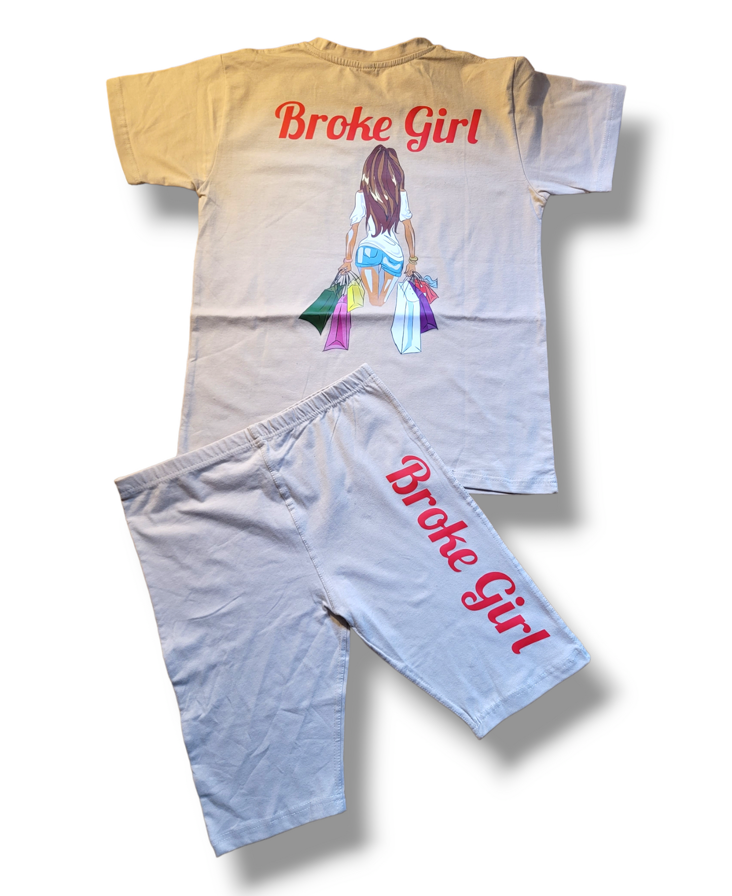 Sand Broke Girl Biker Set