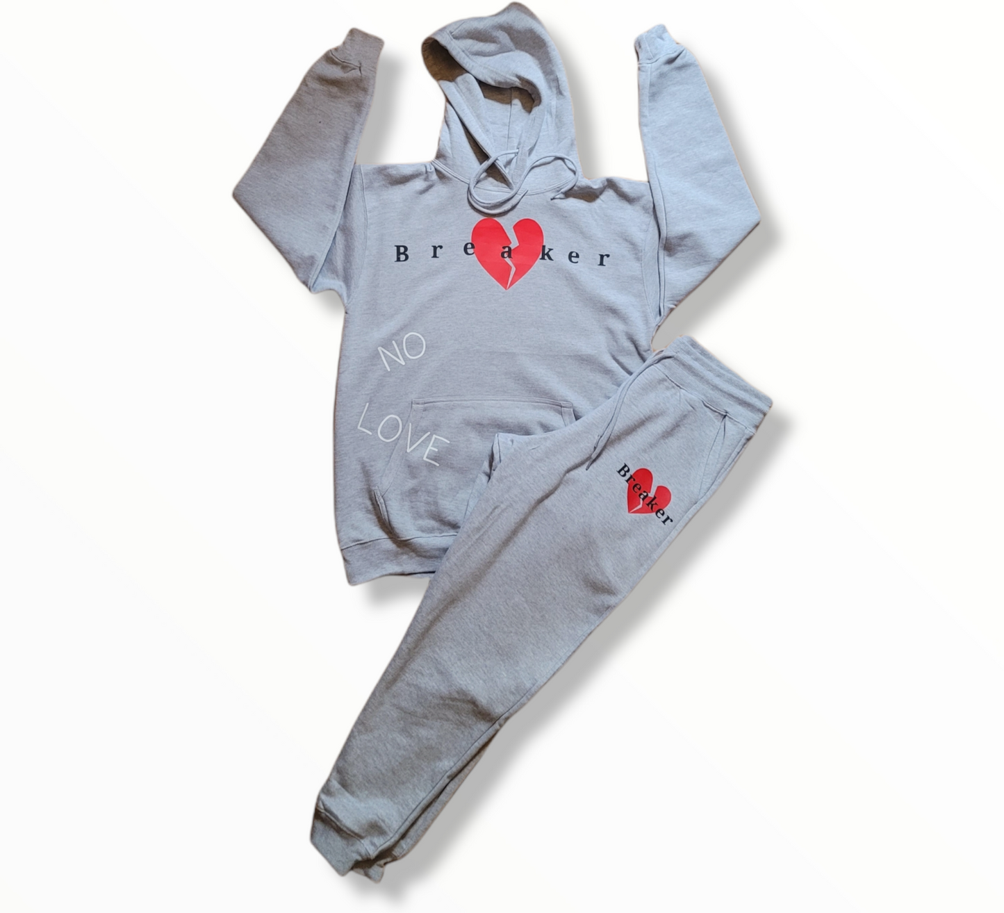 Red Heart Breaker Sweat Suit