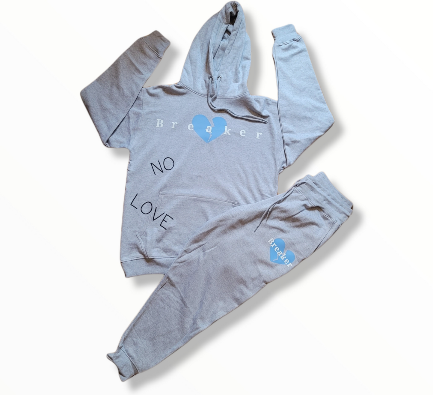 Sky Heart Breaker Sweat Suit
