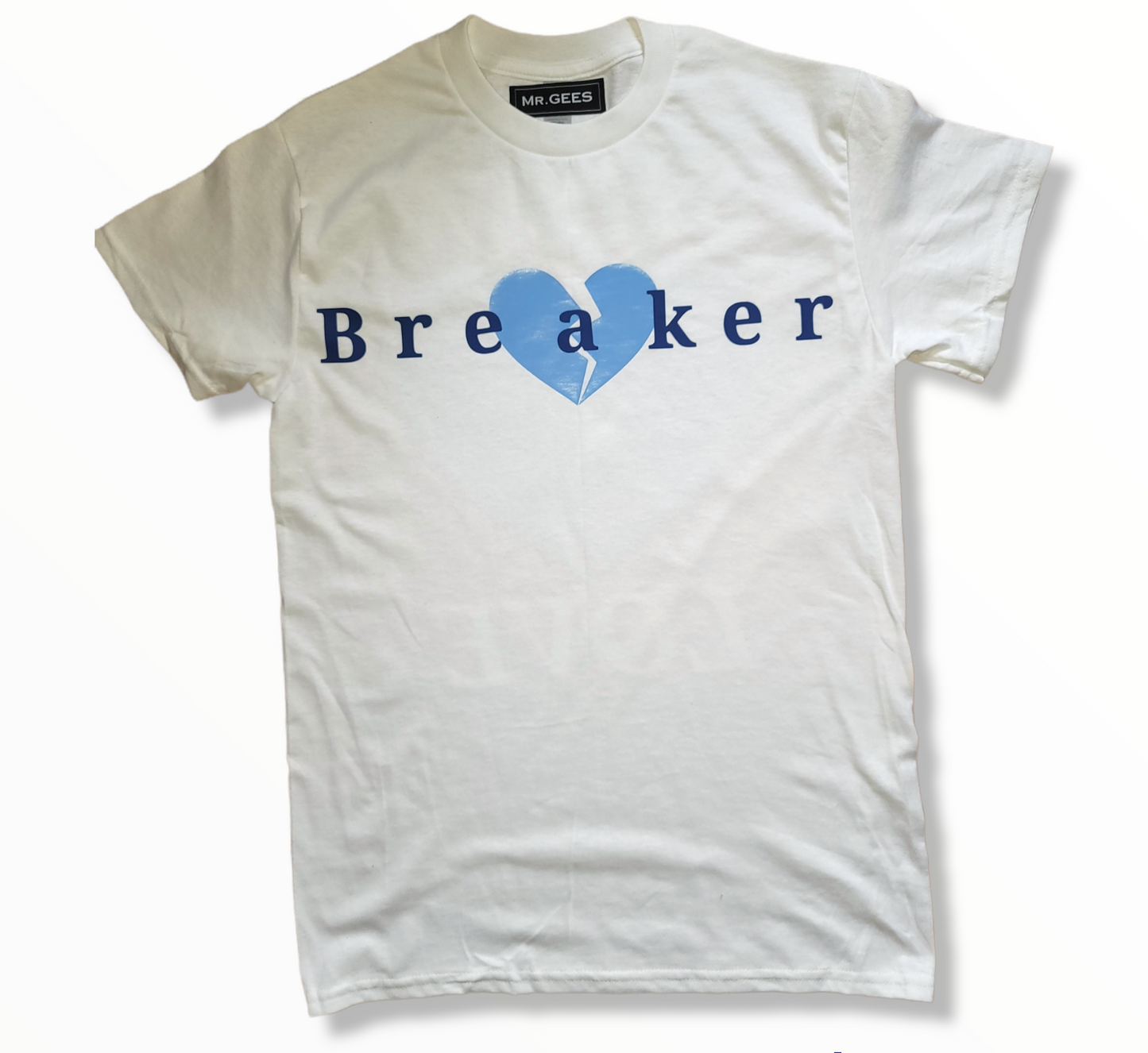 Light & Navy Blue Heart Breaker