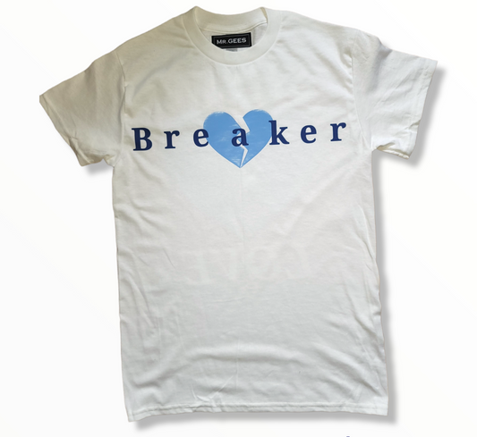 Light & Navy Blue Heart Breaker