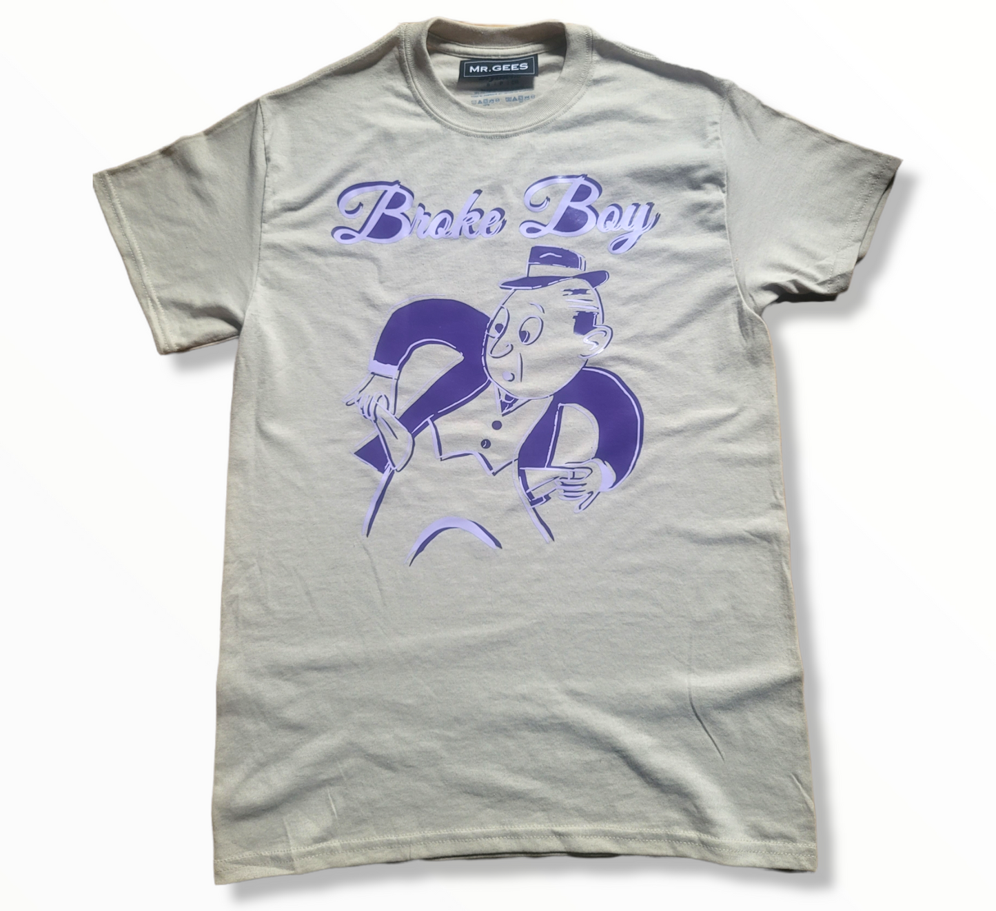 Purple & Lavender Broke Boy