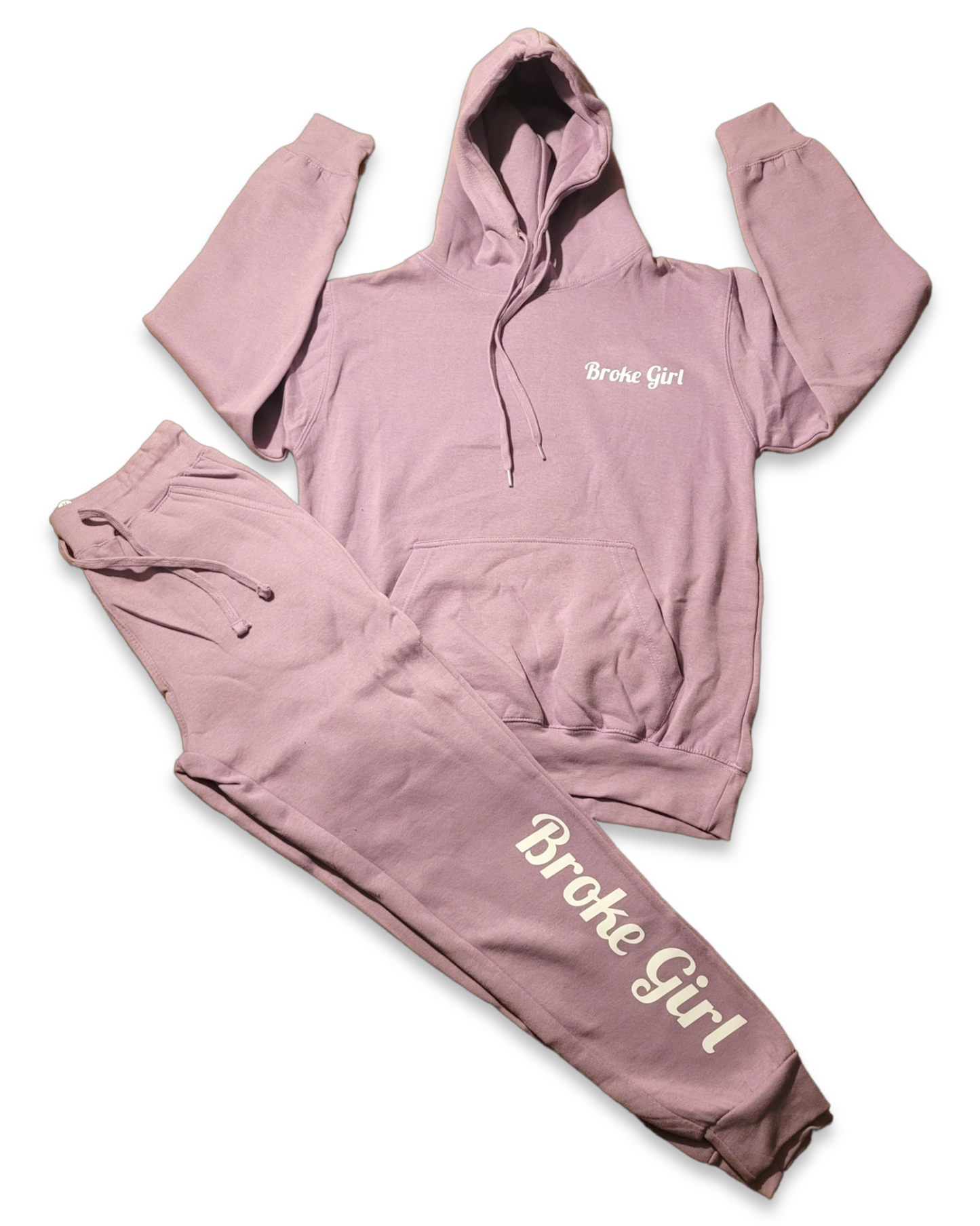 Soft Lavender Broke Girl