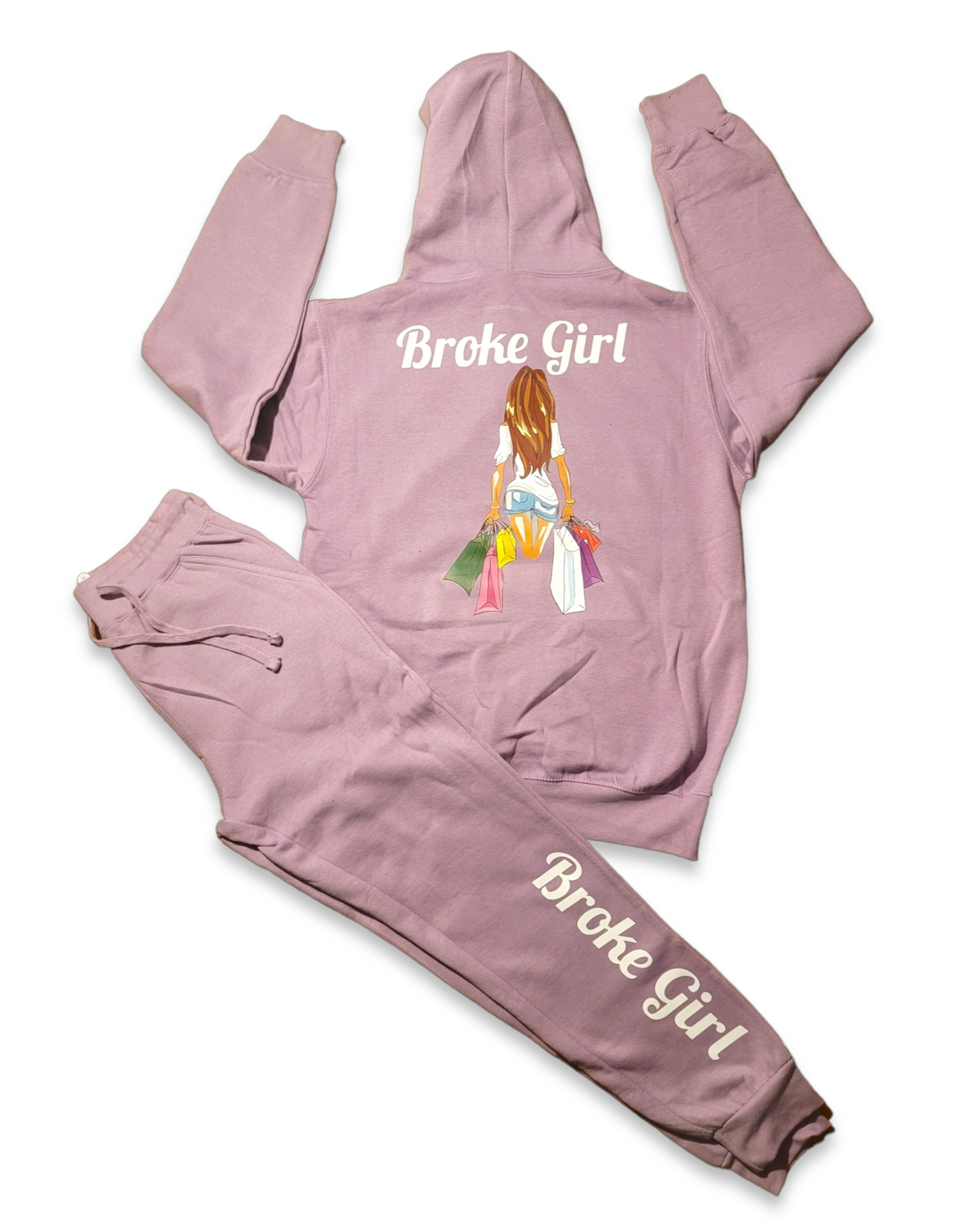 Soft Lavender Broke Girl